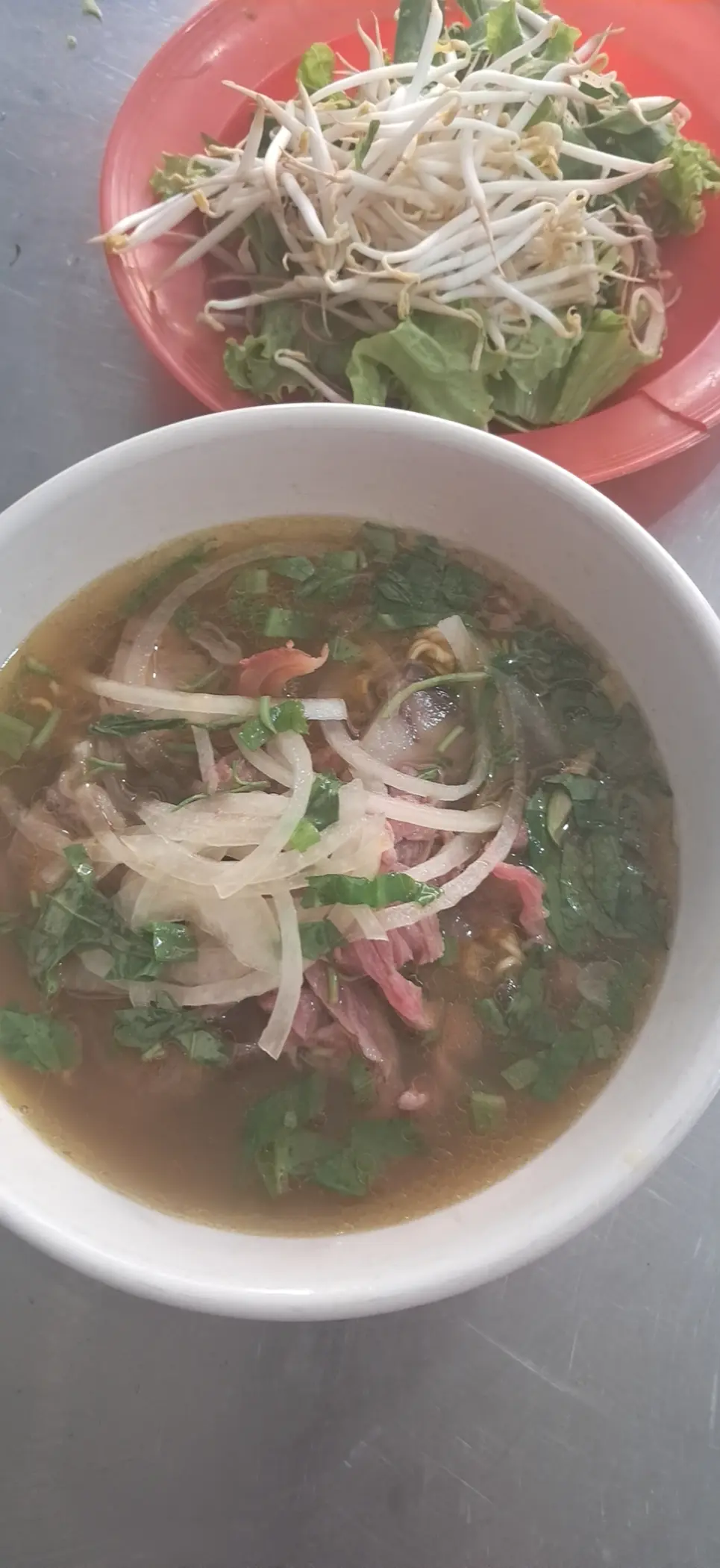 Hình ảnh bún bò tái