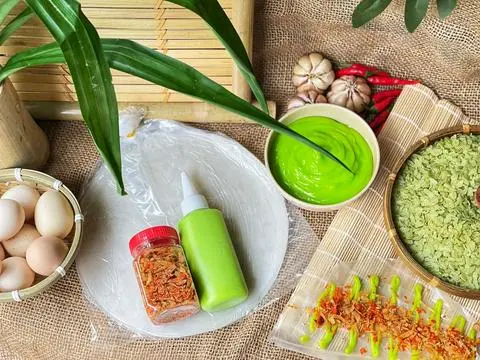 Hình ảnh Combo Phơi Sương TépHành Phi Bơ Cốm