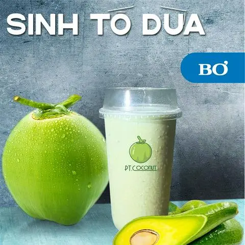 Hình ảnh Sinh Tố Dừa - Bơ 