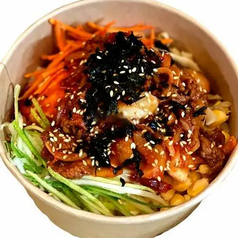 Hình ảnh Cơm trộn thịt bò sốt jeju