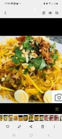 Hình ảnh gỏi xoài khô mực 