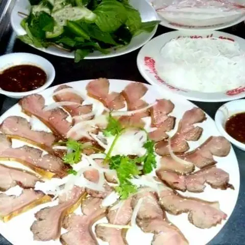 Hình ảnh Dê luộc lá mơ