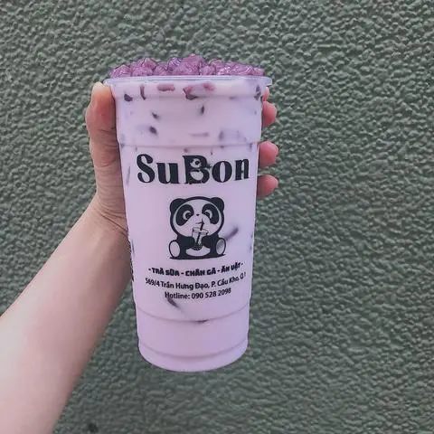 Hình ảnh Trà Sữa Khoai Môn + Trân Châu Khoai Môn 