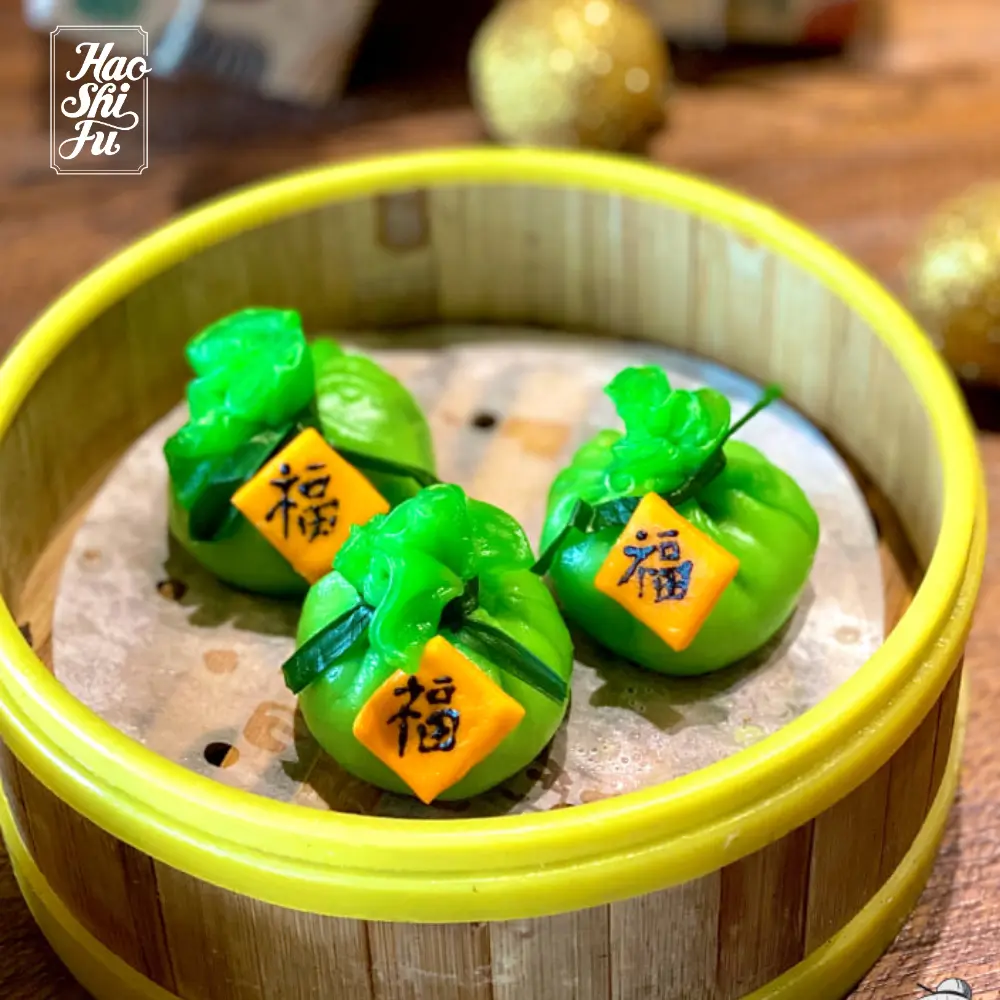 Hình ảnh Há Cảo Kim Tiền Tôm Xanh | 3 Viên