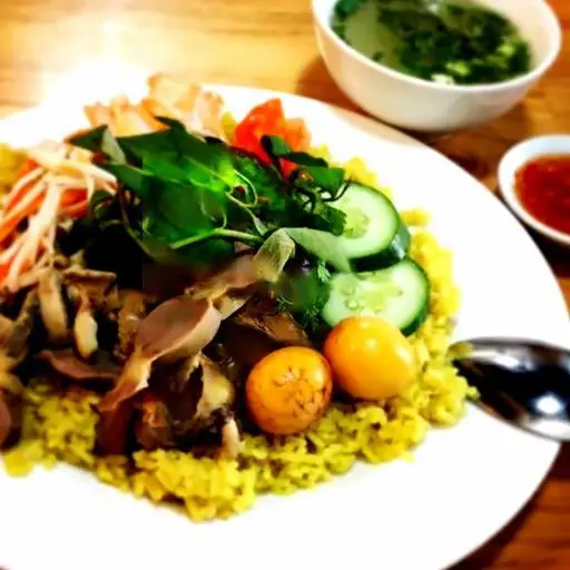 Hình ảnh Cơm lòng gà trứng non