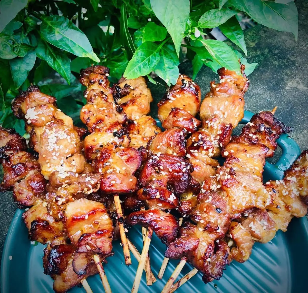 Hình ảnh Xiên Heo Nướng Best seller 4 xiên 