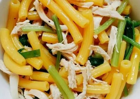 Hình ảnh Nui xào gà