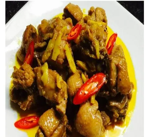 Hình ảnh Cơm Gà Ta Kho Gừng 