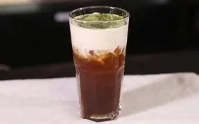 Hình ảnh Trà đen macchiato