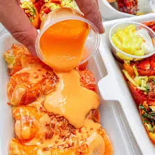 Hình ảnh Bánh Tráng Cuốn Sốt  Sốt Tuỳ Chọn 