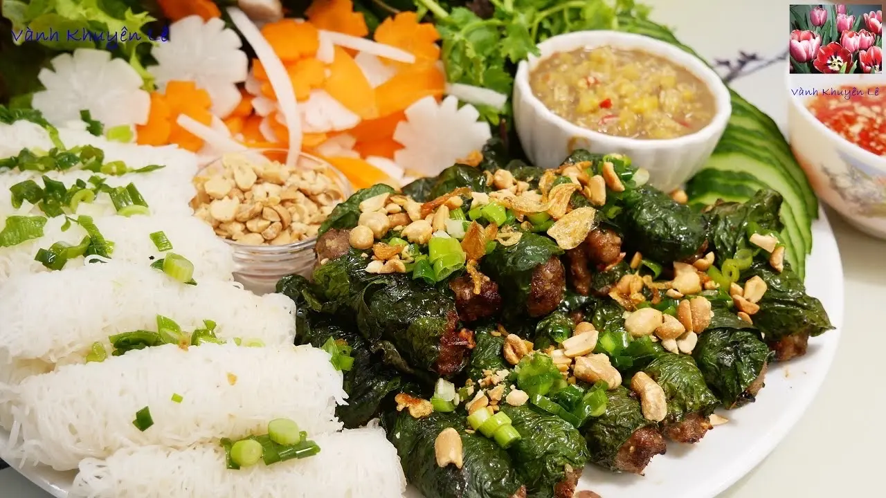 Hình ảnh Bò Lá Lốt ( 10 viên)