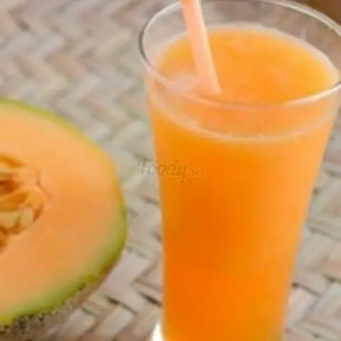 Hình ảnh Sinh tố dưa lưới thơm