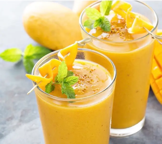 Hình ảnh Sinh Tố Đào + Xoài