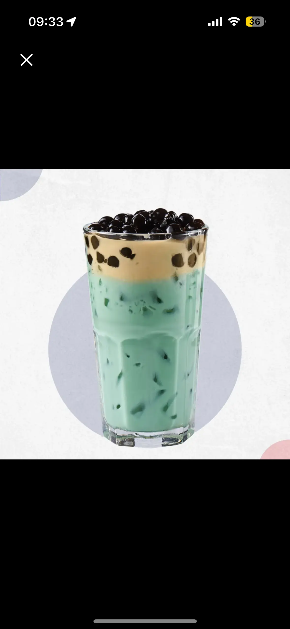 Hình ảnh Trà sữa bạc hà