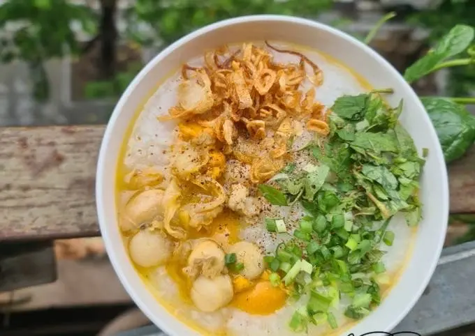 Hình ảnh Cháo sò điệp - Phần lớn