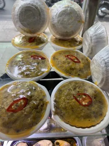 Hình ảnh Cơm mắm chưng cá linh