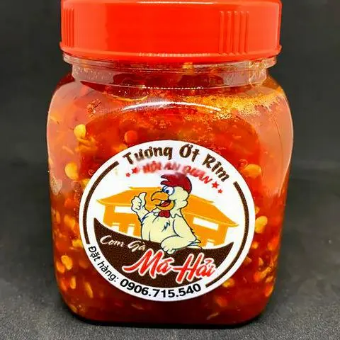 Hình ảnh Tương Ớt Rim Má Hải