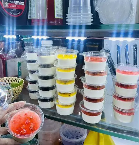Hình ảnh Panna cotta ổi hồng