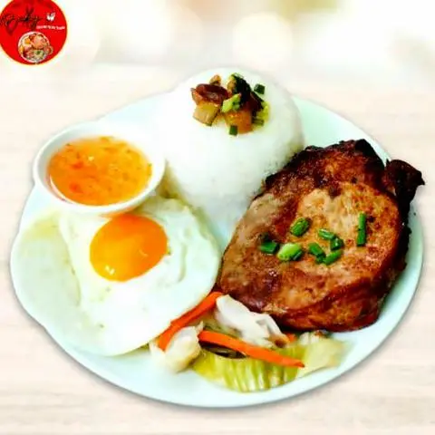 Hình ảnh CƠM SƯỜN + ỐP LA