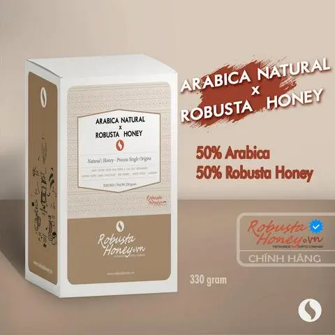 Hình ảnh Robusta Honey BLEND Arabica 500G  - Cà Phê Đóng Gói