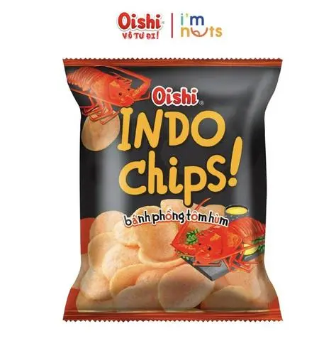 Hình ảnh Snack indochip tôm hùm nướng oishi 
