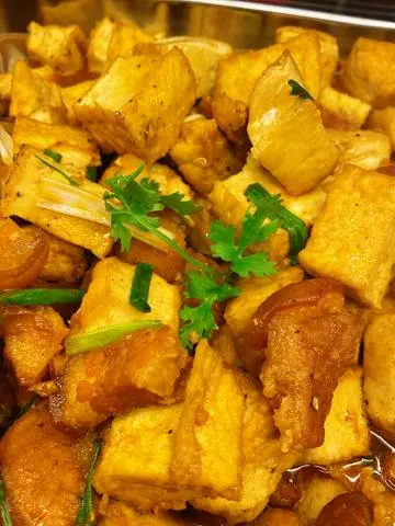 Hình ảnh Cơm thịt kho đậu hũ