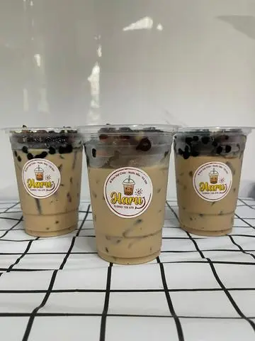 Hình ảnh Trà Sữa Olong full topping ly khổng lồ