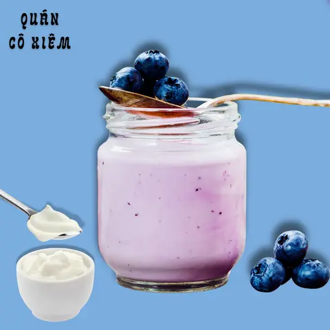 Hình ảnh Sữa Chua Việt Quất