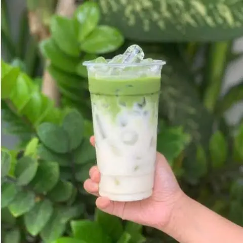 Hình ảnh matcha latte 