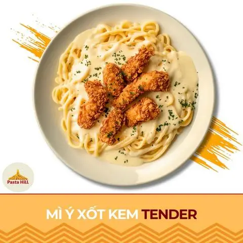 Hình ảnh Mì Ý Xốt Kem Tender