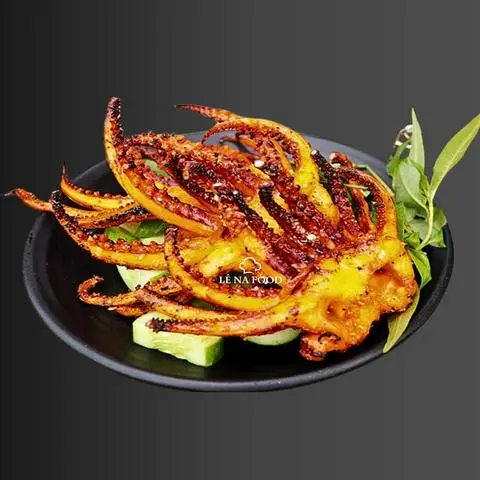 Hình ảnh Râu Mực đại dương nướng Sa Tế