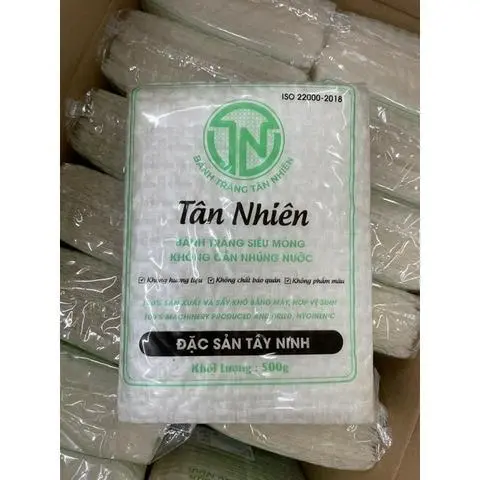 Hình ảnh Bánh Tráng Siêu Mỏng Tân Nhiên - Bịch 450gram (Đặc Sản Tây Ninh)