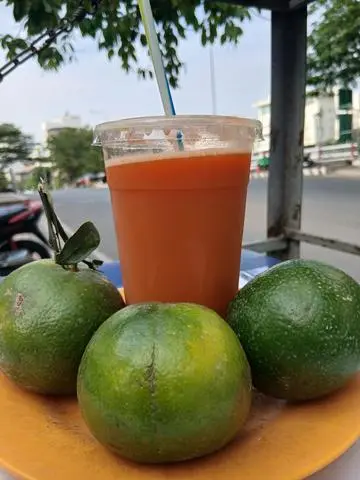 Hình ảnh Nước ép cam cà rốt