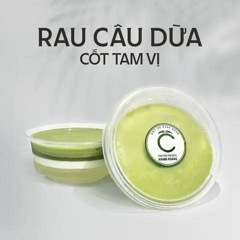 Hình ảnh Rau câu dừa tam vị (250gr/ hộp)