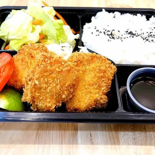 Hình ảnh L-Cơm cá hồi chiên xù-miso