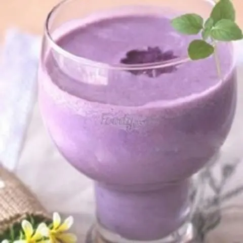Hình ảnh Sinh tố bơ khoai môn