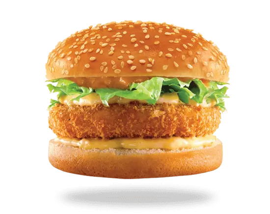 Hình ảnh Burger tôm phô mai 