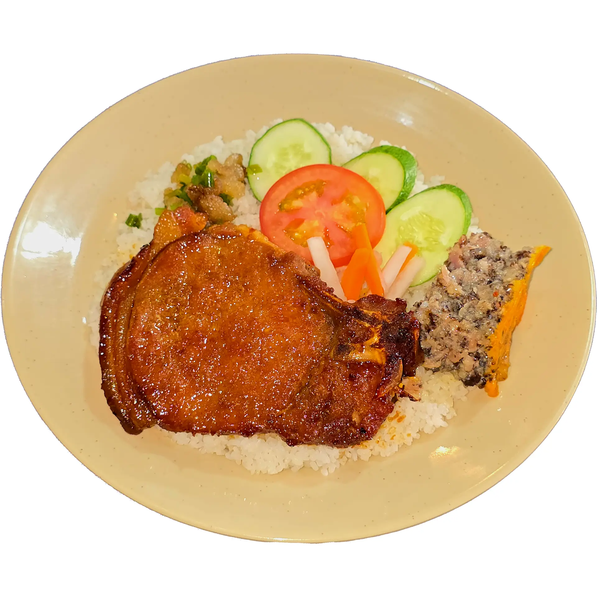 Hình ảnh Sườn + chả
