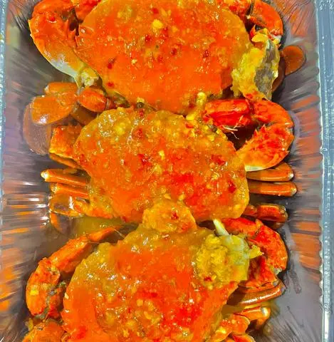 Hình ảnh Cua sốt cay Singapore - 3 con size vừa