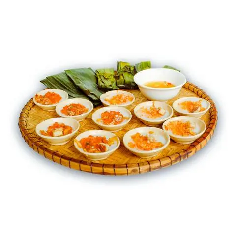 Hình ảnh Bánh Huế thập cẩm - chả thêm☘Hộp Giấy