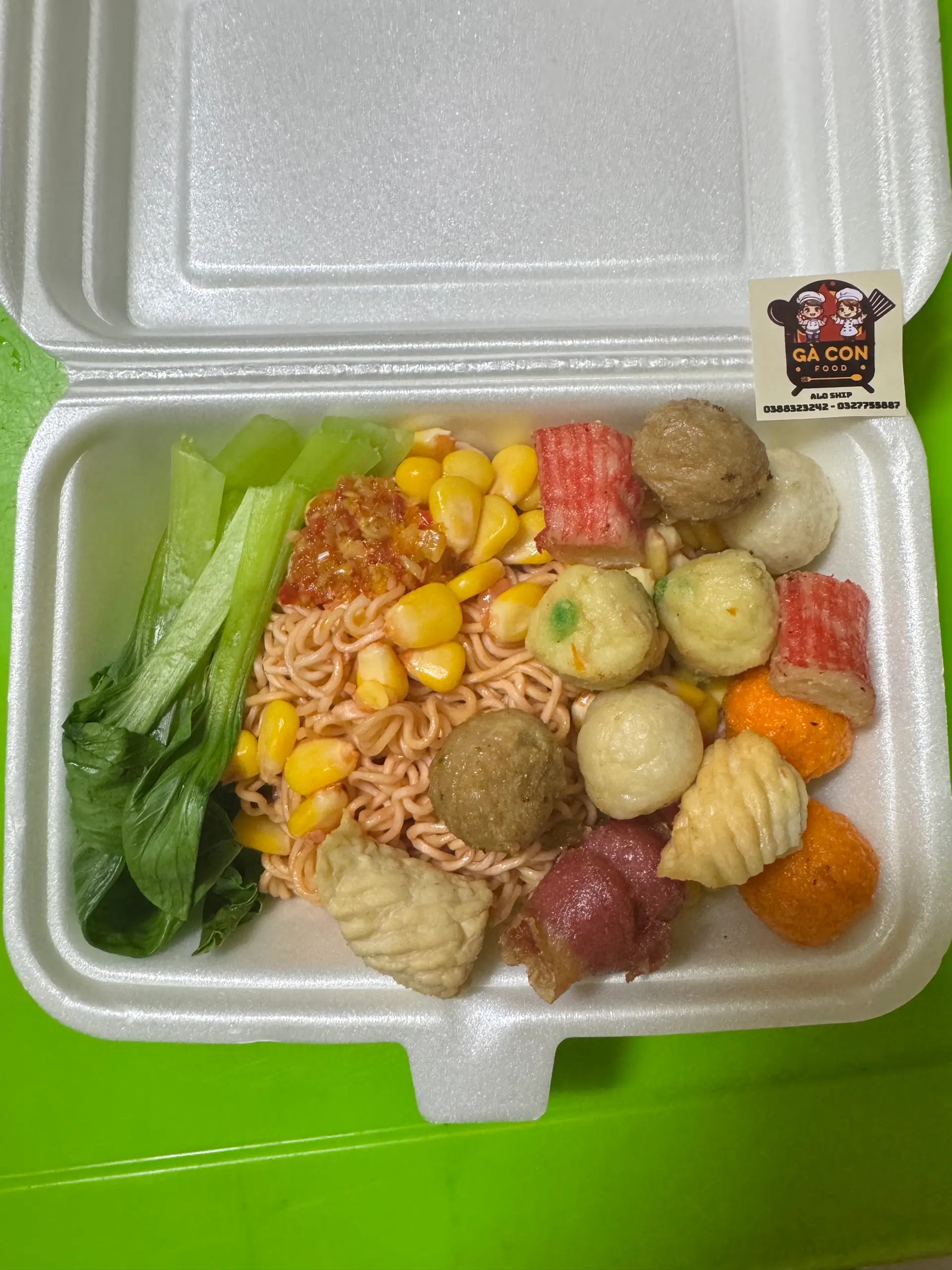 Hình ảnh Mì Trộn Indomie + Cá Viên 