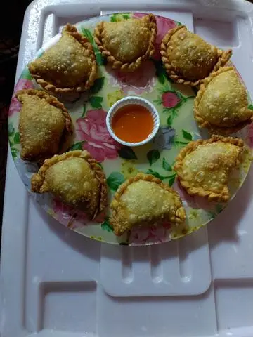 Hình ảnh Bánh xếp - sốt xí muội phần 3 cái