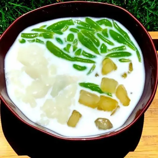 Hình ảnh Tàu hủ bánh lọt hạt đác
