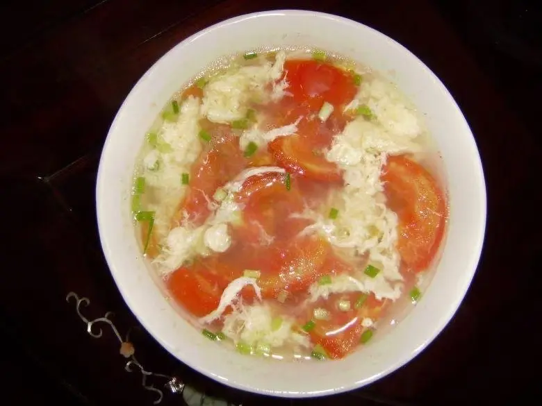 Hình ảnh 茄蛋汤Canh cà chua Trứng