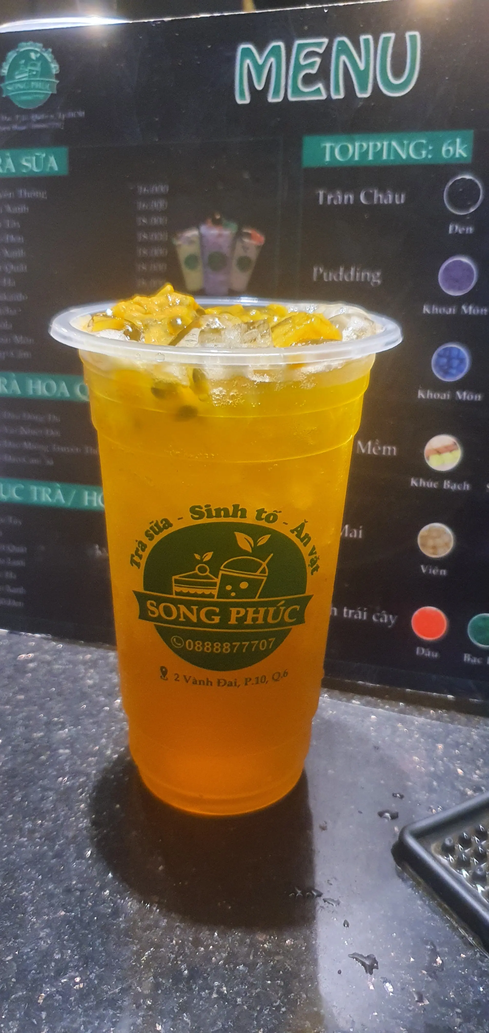 Hình ảnh Trà Chanh Dây