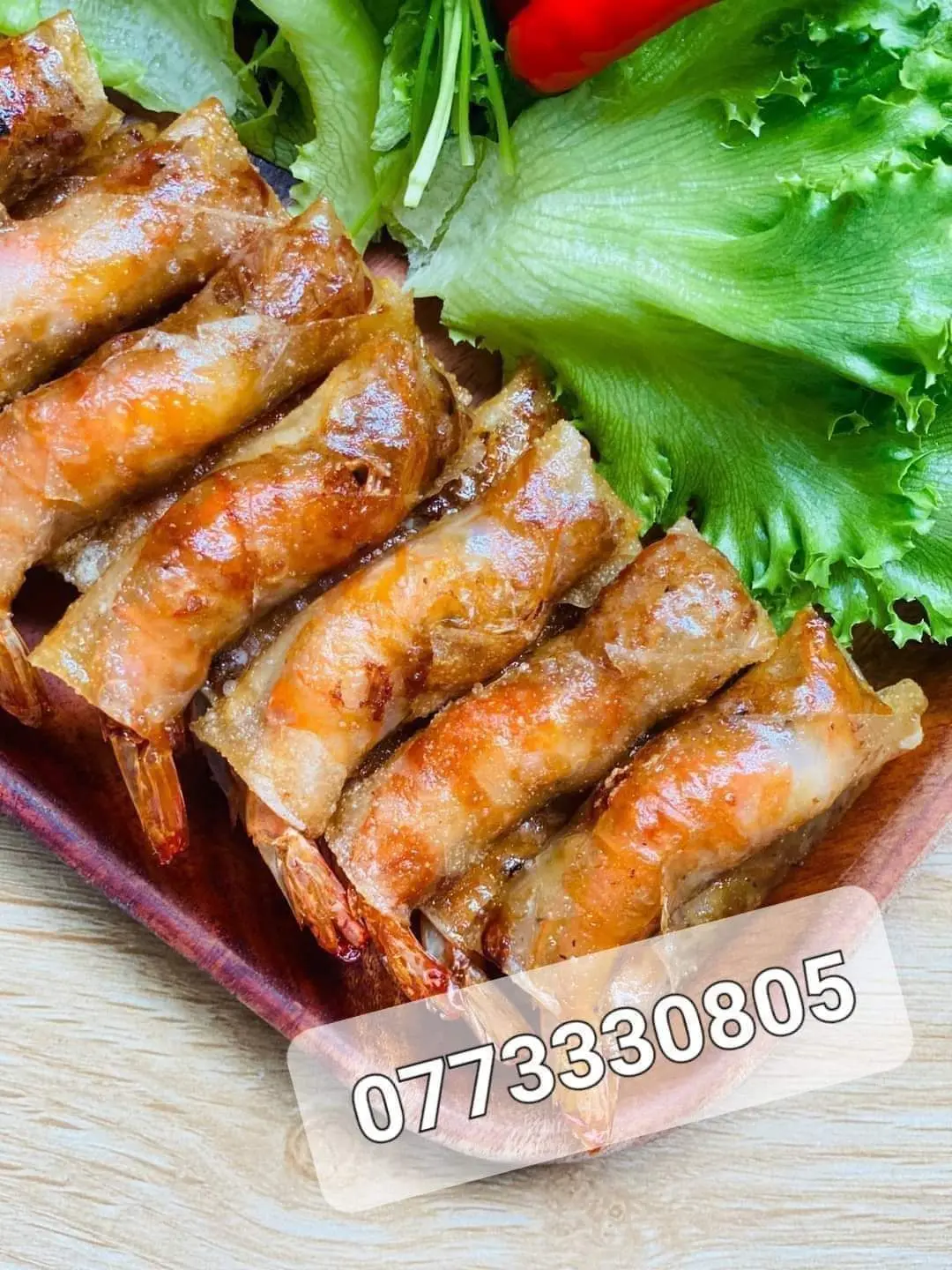 Hình ảnh chả ram bình định  size đại chiên sẵn 1kg  tầm 40 cuốn 
