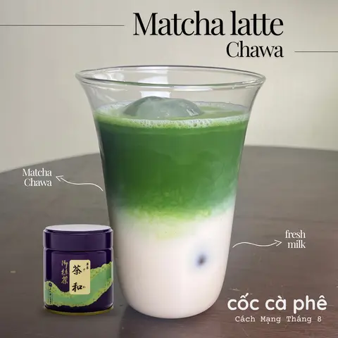 Hình ảnh Matcha latte Chawa