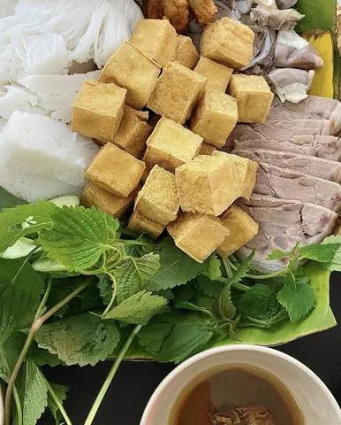 Hình ảnh Bún đậu thịt