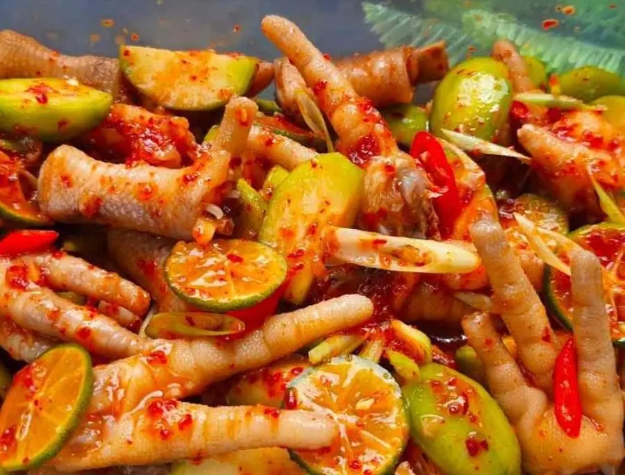 Hình ảnh Chân Gà Sốt Thái(size L)
