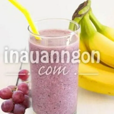 Hình ảnh Sinh tố nho chuối
